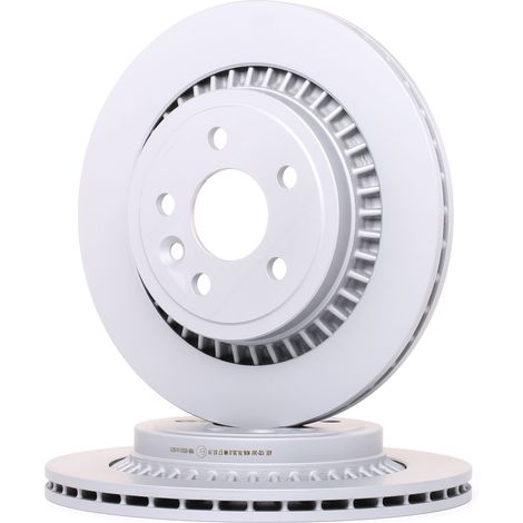 Lot de 2 Disques de frein ATE 24.0122-0261.1 VOLVO 31277357 31410569 31471033 (1/2)