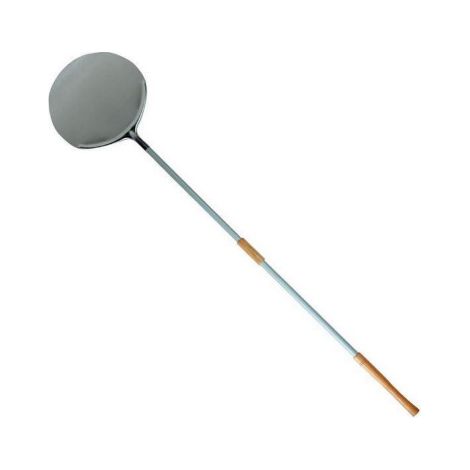 5 x PALA P/PIZZA ALLUMINIO D 40CM C/MANICO 164CM