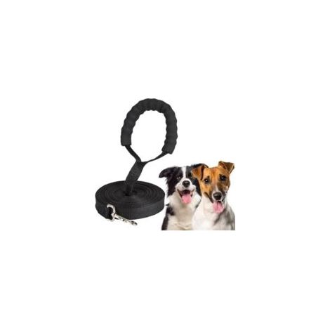 Hundeleine – Haustierleine, Hundetrainingsleine mit Griff (20 m) – Crezuo