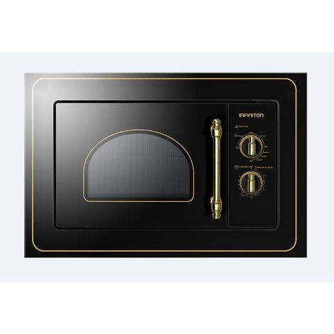 Microondas Integrable Infiniton IMW-RU20 20L 800W Grill Negro
