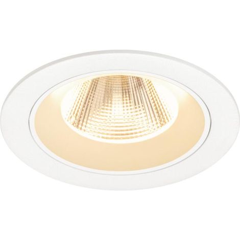 Encastré downlight NUMINOS® M intérieur 2700 K 20° IP20 rond blanc - SLV - 1009605