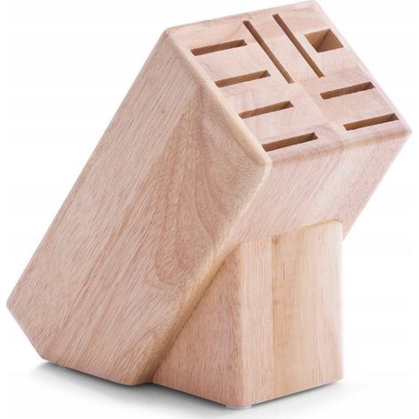 Zeller Bloque para cuchillos de madera capacidad 8 cuchillos