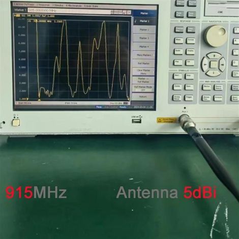 Antenne LoRa 915 MHz 5 DBi SMA Mâle 195 mm + Câble IPEX Vers SMA pour Meshtastic ESP32 LoRa 32 V3 -AB02S (Pack de 4) (1/5)