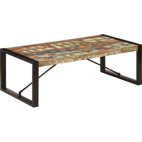 Couchtisch 120x60x40 cm Altholz Massiv