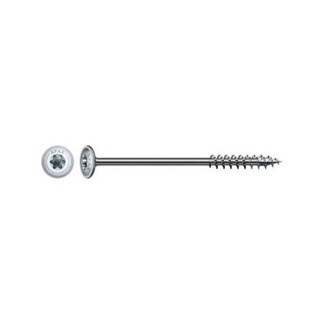 Spax Vis bois Tête disque TORX T30 6X160 Filetée sur 65 4CUT WIROX