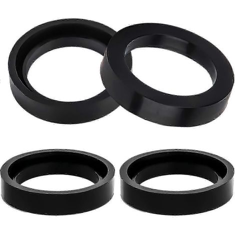 Kit de 4 joints d'entrée et de sortie pour spa Intex Pure, joints entre les connecteurs, joints d'étanchéité pour spa Simple 11699. Assure un flux d'eau continu. Silicone chaud. (1/5)