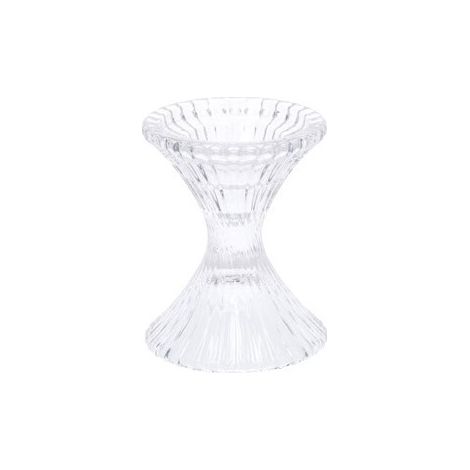 Portacandele Decorativa in Vetro Smella Diametro 10 cm Altezza 3 cm (1/2)