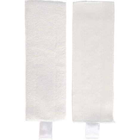 Lot de 2 chiffons de rechange pour balai vapeur Karcher SC1/SC2/SC3/SC4/SC5/SV7 (1/4)