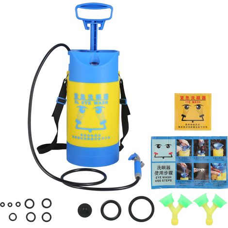 Pulvérisateur pression 5L – soupape surpression – 2 ports – portable – arrosage pelouse