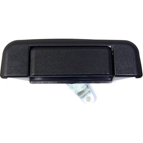 1 - Poignée De Coffre - Accessoire De Benne - Pour Toyota Hilux 1989-2015 - Sans Trou De Serrure - Noir (1/4)