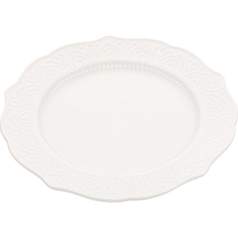 C ramique Vintage Plate Ronde Multifonction pour Dessert (1/5)