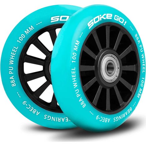 Turkisfarbene rader fur roller 100 mm 2er pack