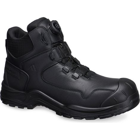 Stivale in pelle composita S3l Hro Sr Fo Sc - Taglia 42 - Nero - Portwest