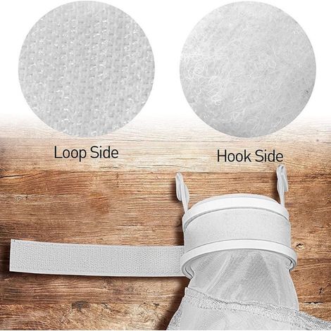 Lot de 2 sacs filtrants pour robot nettoyeur de piscine Polaris 280/480 avec fermeture éclair. (1/5)