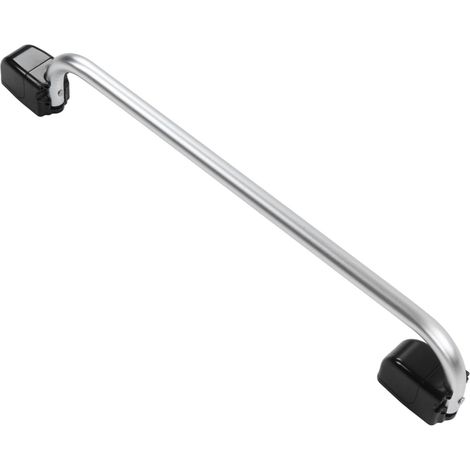 Barre de maintien pour camping-car en alliage d'aluminium, pliable et escamotable, avec poignée de maintien, porte-serviettes et tringle à vêtements de toit (1/5)
