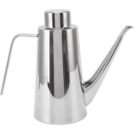 Grande bouteille doseuse 850ML en acier inoxydable 304 pour huile d'olive et vinaigre, épaisse, anti-fuite, pot à huile de cuisine, accessoires de cuisine et outils de cuisson (1/5)