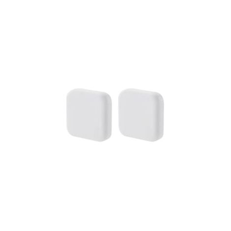 Butée de porte en silicone (pièce), butée de poignée de porte autocollante en silicone, amortisseur de poignée de porte, protection murale - Crezuo (1/2)