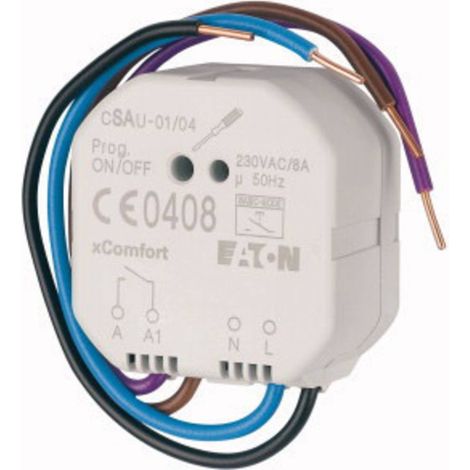 CSAU-01/04 Eaton xComfort Actionneur de commutation Puissance de coupure (max.) 1840 W (1/3)