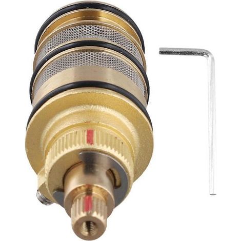 Mitigeur thermostatique pour accessoires de salle de bains, robinet mitigeur thermostatique