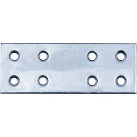 50PZ PIASTRINA DI GIUNZIONE DRITTA - mm.120x30