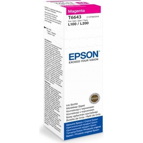 Epson ECOTANK Ink Bottle T6643 M (C13T66434A)
