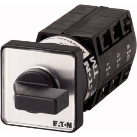 Commutateurs à gradins Contacts: 6 10 A plastron: 1-6 60 ° 6 crans 60° sans rotation complète EATON TM-3-8233/E (1/3)