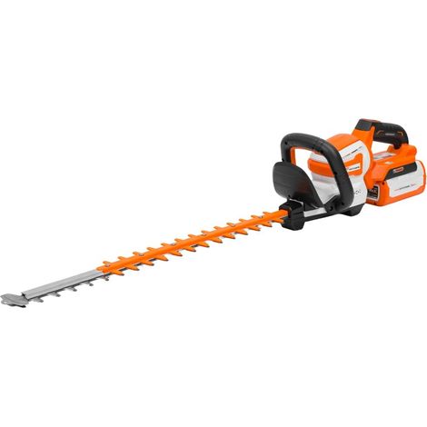 RURIS Taille-haie à Batterie VoltX 6064e Brushless 60V 4Ah Lame 650 mm Coupe 30 mm 3200 cps/min Poignée 5 Positions Écran - Avec Batterie et Chargeur (1/5)