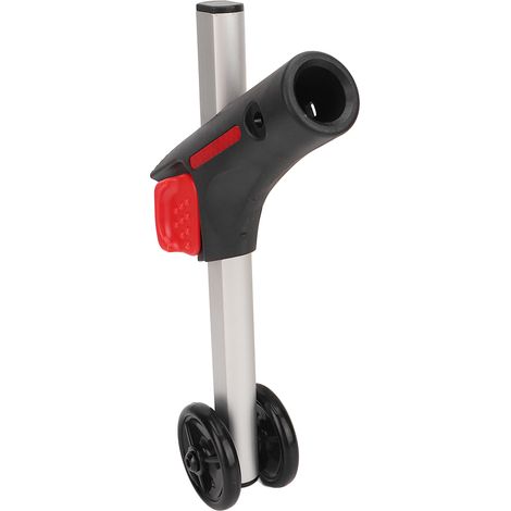 Déversoir arrière réglable pour fauteuil roulant, alliage aluminium robuste, 5 positions, antidérapant, haute capacité de charge, diamètre 22 mm (1/5)