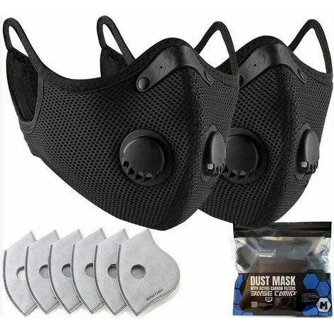 Masque anti-poussière pour menuiserie Construction Tondre Ponçage Jardinage Nettoyage Peinture Sciage et meulage (1/5)