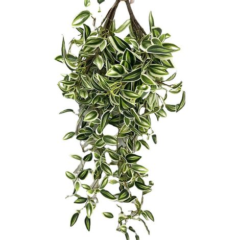 feuilles de vigne artificielles fausses plantes suspendues pour décoration de jardin de mariage 2 Vert (1/5)