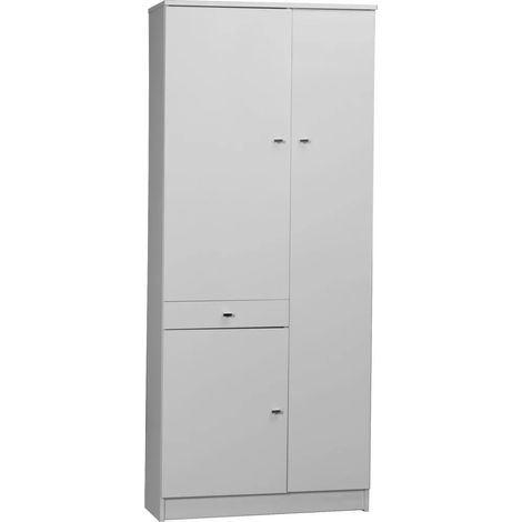 Mobile 3Ante 1Cassetti Bianco Lucido 77X34X183 16Sp. - Sarmog (1/3)