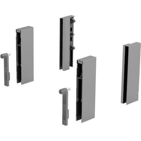 Adaptateur DesignSide 124 mm pour tiroirs à casseroles - HETTICH (1/2)