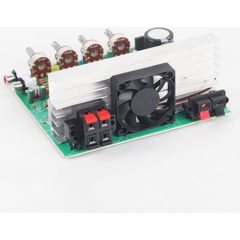 Carte d'amplificateur de puissance de caisson de basses 2.1, 240W, Audio à 3 canaux
