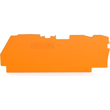 Klemmenplatte WAGO 2104-1392 Dicke 1 mm Pack 100