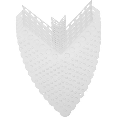 5 protège-coins pour meubles, blanc, pour meubles et chaises (1/5)