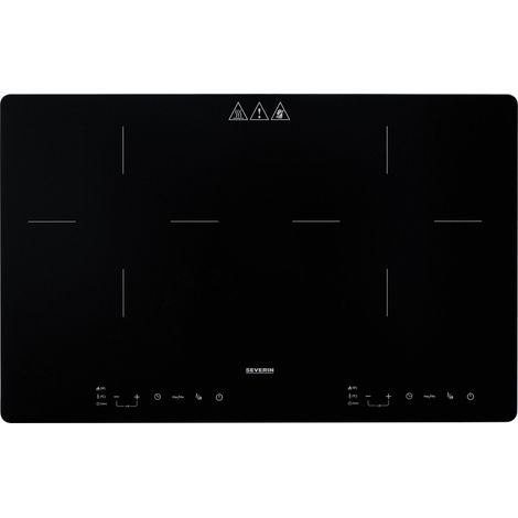 Severin DK 1033 plaque induction noire 3400 W 2 zones (1/4)