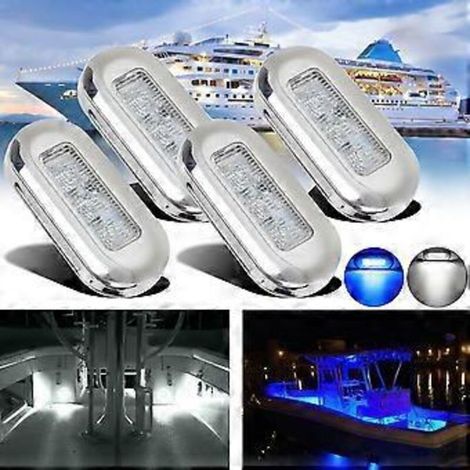 Luminaire intérieur oblong à DEL de 3 pouces (7,6 cm) et 12 V pour camion, bateau et marine (1/4)