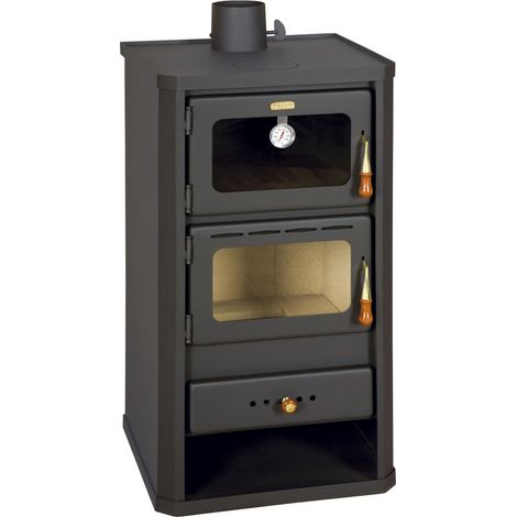 Stufa a Legna 12 Kw con Forno e Fornello. Ideale per cucinare (1/4)