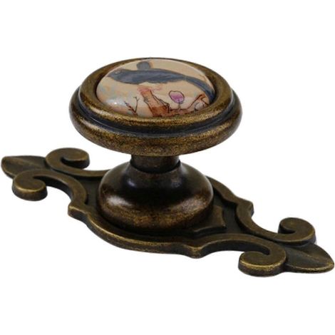 Schrankgriff, Schrankgriff, Ersatzgriff, Schrankknopf, Nachttischgriff für Schrank, Schublade, Bücherregal, Kommode-7.6cmx2.9cm (1/5)