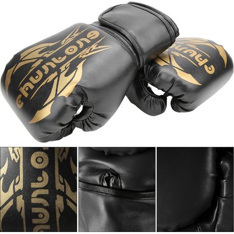 1 Paire de Gants de Combat Sanda pour Adultes et Enfants, Équipement d'Arts Martiaux Kenpo
