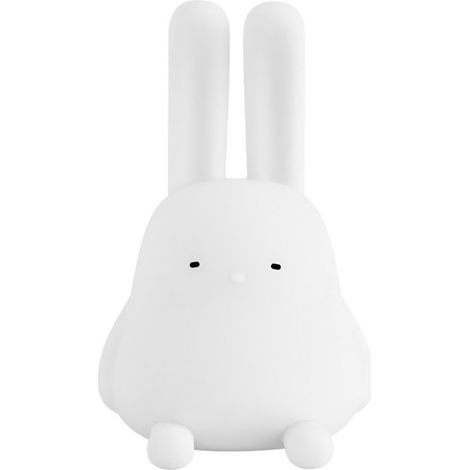 Veilleuse lapin en Silicone, veilleuse à intensité variable, pliable et suspendue, joli support de téléphone en Silicone, chevet pour enfants