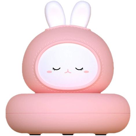 Veilleuse tactile mignonne à intensité variable, 3 niveaux de luminosité, batterie 1200 mAh, cadeau idéal pour les fêtes. (1/5)