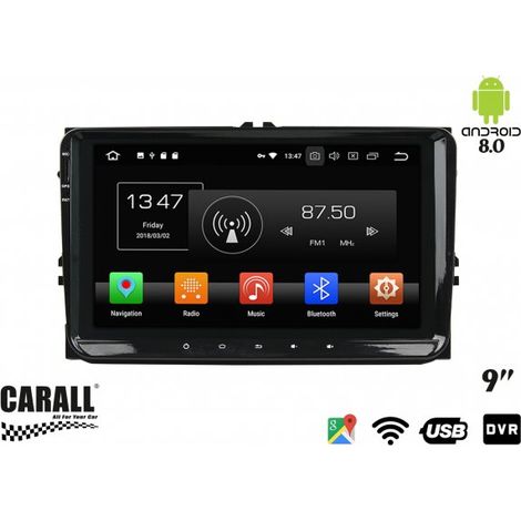 Autoradio Android 8,0 VW Passat GPS DVD USB SD WI-FI Bluetooth Navigatore (1/3)