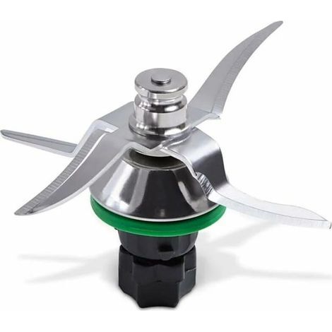 Ikodm – Couteau de remplacement pour robot Thermomix TM5 – Lame en acier inoxydable – Hachage, mélange et émulsion – Compatible Vorwerk TM5 (1/5)