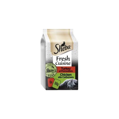 Sheba Fresh Cuisine Taste of Rome Wet Cat Food Pouches in Gr - 748314