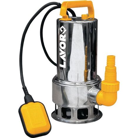 Lavor – Pompe submersible 15000 l/h – Débit 15000 l/h – Hauteur de refoulement 9,5 m – Puissance 1100 W – Interrupteur automatique (1/3)