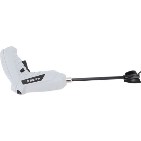 Mélangeur à résine époxy rechargeable USB 1800 mAh, réutilisable et portable, pour le mélange de résine et de silicone. Gris et blanc.