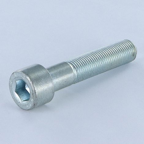 Vis métaux CHC BTR M10X100 Filetée sur 32 Classe 8.8 Pas fin Pas de 125 Clé de 8 HC8 Acier zingué-10 pièces