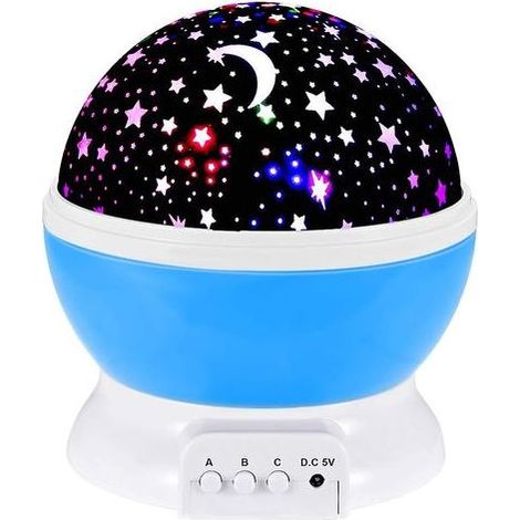 Jouets de lumière de nuit pour enfants pour les filles de 2 à 8 ans Cadeaux, veilleuses pour enfants avec rotation à 360 degrés et (1/4)