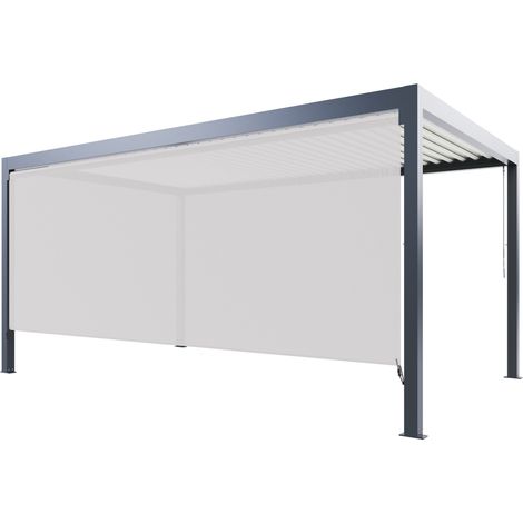 Store Façade Non Guidé Anthracite 5m Pour Pergola Bioclimatique S et SV ORIAL France (1/5)